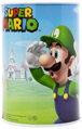 Pokladnička válec Super Mario 10x15cm dětská kasička kovová