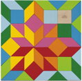 DETOA DŘEVO Mozaika barevná puzzle skládačka *DŘEVĚNÉ HRAČKY*