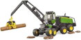 BRUDER 02135 Harvestor John Deere 1270G těžební stroj model plast