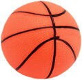 Míček basketbal guma 8,5cm balonek v síťce 5 barev