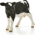 SCHLEICH Holšteinské tele 8cm figurka kráva ručně malovaná plast