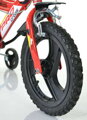 ACRA Dětské kolo Dino Bikes 163GLN červené chlapecké 16