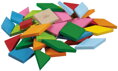 DETOA DŘEVO Mozaika barevná puzzle skládačka *DŘEVĚNÉ HRAČKY*