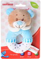 PLYŠ Baby chrastítko medvídek 13cm 2 barvy *PLYŠOVÉ HRAČKY*