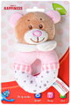 PLYŠ Baby chrastítko medvídek 13cm 2 barvy *PLYŠOVÉ HRAČKY*
