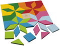 DETOA DŘEVO Mozaika barevná puzzle skládačka *DŘEVĚNÉ HRAČKY*