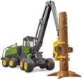 BRUDER 02135 Harvestor John Deere 1270G těžební stroj model plast