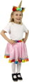 KARNEVAL Šaty tutu sukně 3-7 let (104-146cm) s čelenkou jednorožec *KOSTÝM*