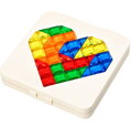 Hlavolam Tangram srdce 12cm