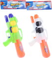 Pistole vodní 35cm se zásobníkem na vodu 3 barvy plast v sáčku