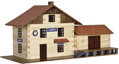 WALACHIA Nádraží vlakové W36 Hobby Kit DŘEVĚNÁ STAVEBNICE