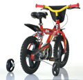 ACRA Dětské kolo Dino Bikes 163GLN červené chlapecké 16