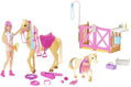 MATTEL BRB Rozkošný koník herní set panenka Barbie s doplňky