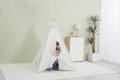 VIGA PolarB Stan dětský 122x150x122cm indiánské teepee s oknem dřevo/plátno
