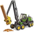 BRUDER 02135 Harvestor John Deere 1270G těžební stroj model plast