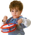 BONTEMPI Bubínek baby dětský s paličkami a popruhem *HUDEBNÍ NÁSTROJE*