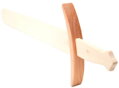 CEEDA DŘEVO Meč dětský rytířský 58cm velký *DŘEVĚNÉ HRAČKY*