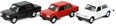 Auto Lada retro model 12cm zpětný chod na baterie Světlo Zvuk 3 barvy kov