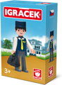 EFKO IGRÁČEK Pošťák s doplňky v krabičce STAVEBNICE