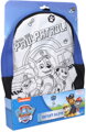 Batoh Tlapková Patrola 26x37cm vybarvovací set s 5 fixy