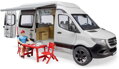 BRUDER 02672 Auto Mercedes-Benz Sprinter obytný s řidičem a doplňky
