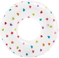 INTEX Nafukovací kruh průhledný + potisk 81cm plavací kolo do vody 59259
