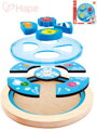HAPE DŘEVO Baby puzzle kruhové moře skládačka v rámečku pro miminko