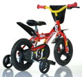 ACRA Dětské baby kolo Dino Bikes červené chlapecké 12
