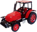 MERKUR Zetor základní set traktor + vlek 646 dílků *KOVOVÁ STAVEBNICE*