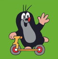 DINO DŘEVO Kostky obrázkové Krtek (Krteček) 4ks kubus *DŘEVĚNÉ HRAČKY*