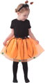 KARNEVAL Šaty Tutu sukně s čelenkou Halloween *KOSTÝM*