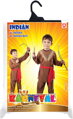 KARNEVAL Šaty Indián s páskem vel. S (110-120 cm) 4-6 let KOSTÝM