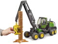 BRUDER 02135 Harvestor John Deere 1270G těžební stroj model plast