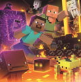 RAVENSBURGER Puzzle 3x49 dílků Minecraft Biomes 21x21cm skládačka 3v1