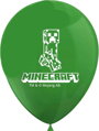 PROCOS Balónky nafukovací 28cm potisk MINECRAFT set 8ks