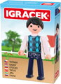 EFKO IGRÁČEK Tatínek figurka 7,5cm rodina v krabičce STAVEBNICE