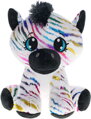 PLYŠ Zebra Star Sparkle 24cm duhová třpytivá *PLYŠOVÉ HRAČKY*