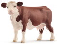 SCHLEICH Herefordská kráva 14cm figurka ručně malovaná