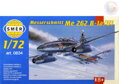 SMĚR Model letadlo Messerschmitt Me 262  1:72 (stavebnice letadla)