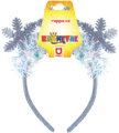KARNEVAL Čelenka zimní sněhová vločka *KARNEVALOVÝ DOPLNĚK*