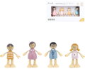 VIGA DŘEVO PolarB Rodinka set 4 figurky doplněk do domečku pro panenky