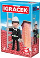 EFKO IGRÁČEK Kominík figurka 7,5cm s doplňky v krabičce STAVEBNICE