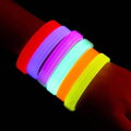 Náramek fluorescenční ve tmě svítící párty dekorace různé barvy 1ks v sáčku