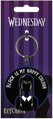 Klíčenka dětská gumová Wednesday přívěsek na klíče