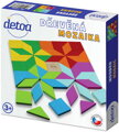 DETOA DŘEVO Mozaika barevná puzzle skládačka *DŘEVĚNÉ HRAČKY*