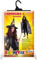 KARNEVAL Set plášť čarodějnický + klobouk pavučina dospělý KOSTÝM