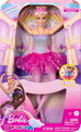 MATTEL BRB Barbie Panenka magická baletka růžová na baterie Světlo