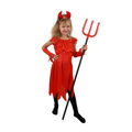 KARNEVAL Šaty: Dětský kostým čertice (velikost S) e-obal