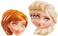 KARNEVAL Maska papírová Frozen set 6ks *KARNEVALOVÝ DOPLNĚK*
