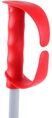 PLASTKON Lyže carvingové Baby Ski 90cm Růžové s vázáním a holemi